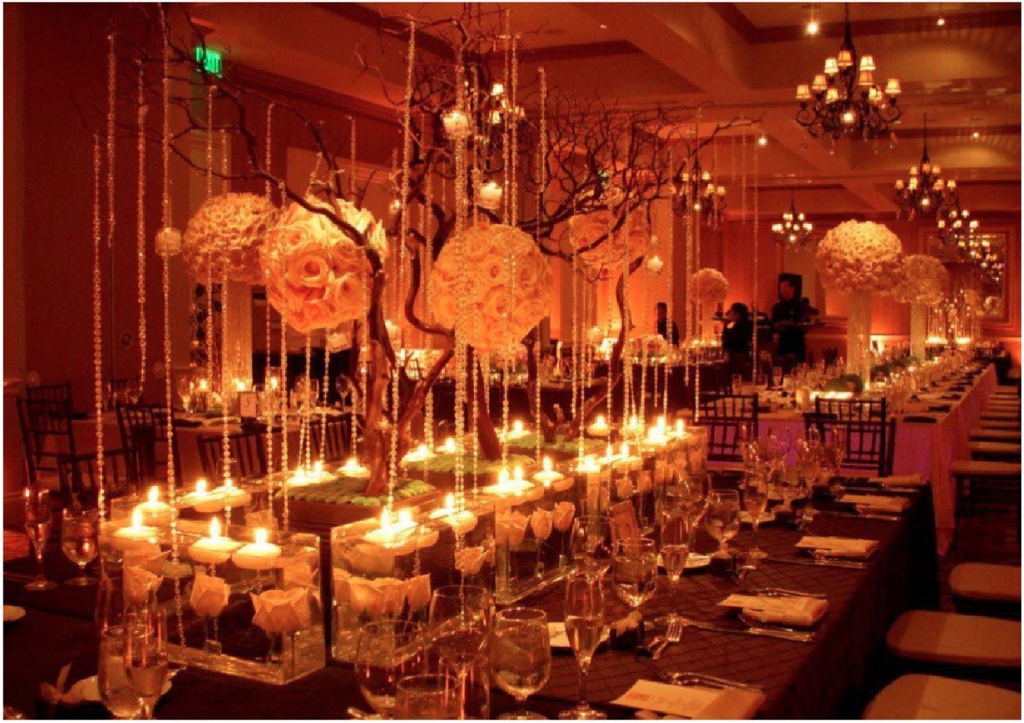 decor reception mariage romantique theme automne